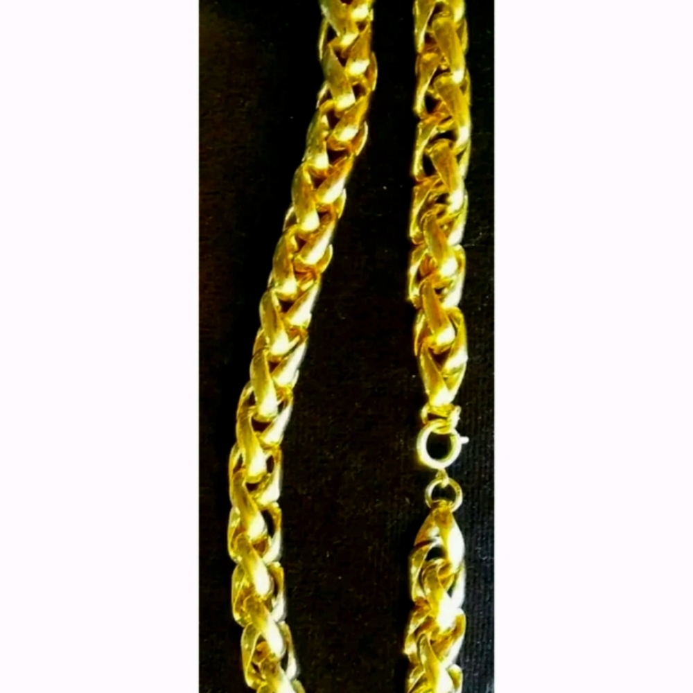 GOLD PLATE NAPIER HEAVY CHAIN